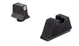 TRIJICON 3 DOT SUPP NS GLK WHITE/BLACK