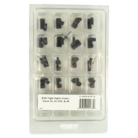 XS Sights R3D Night Sights Set for Glock 42/43/43x/48 Green Bulk 20/ct