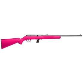 Savage Arms Model 64 F Rifle .22 LR 10rd Magazine 21" Barrel Pink