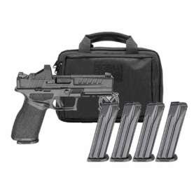 Springfield Gear Pac Echelon Handgun 9mm Luger 15rd(4) Magazines 4.5" Barrel Green Dot & Bag