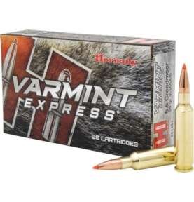 Hornady Varmint Express Rifle Ammunition 6.5 Creedmoor 95gr V-max 3300 fps 20/ct