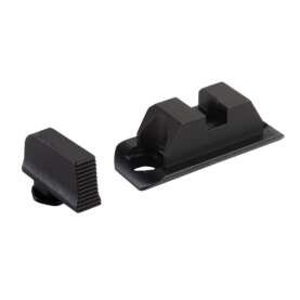 Ameriglo Optic Compatible Sight Set for Glock Gen 5 A-Cut .240" Front Black