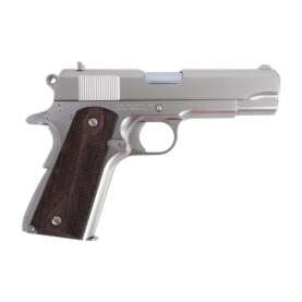 Tisas 1911 Tank Commander Handgun .45 ACP 8rd Magazines(2) 4.25" Barrel Nickel