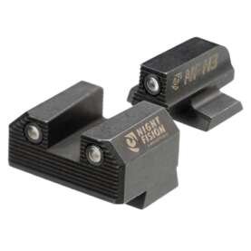 Night Fision Optics Ready Stealth Series Handgun Night Sights for Canik Mete SF/TP9 Black