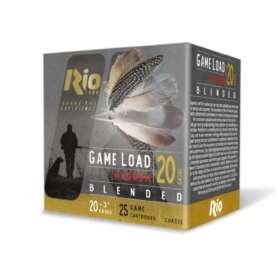 Rio Game Blended HV Lead Load Shotshells 20ga 3" 1-1/4oz 1300 fps #7.5&9 25/ct