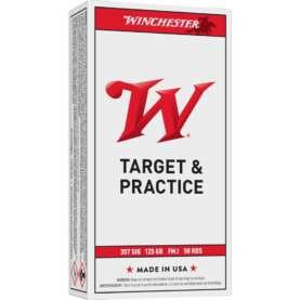 Winchester USA Handgun Ammunition .357 SIG 125 gr FMJ-FP 50/ct