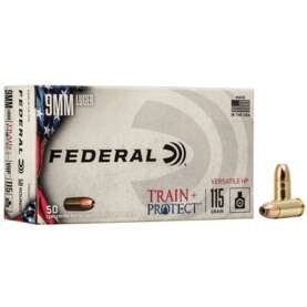 9MM LUGER 115GR JACKETED HOLLOW POINT 50/BOX