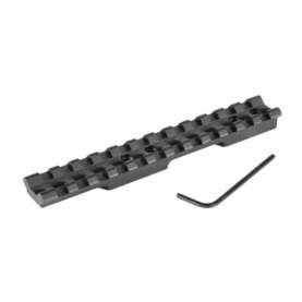 SAVAGE RASCAL 1-PIECE UNDRILLED PICATINNY BASE 0 MOA