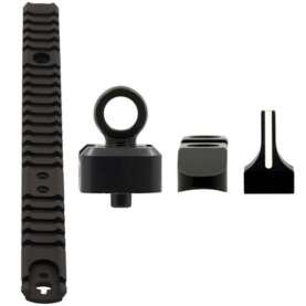 OPTIC MOUNTING RAIL & GHOST RING SIGHT SET FOR ROSSI