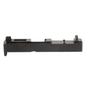1L TALL BLACK SIGHT SET SERRATED .220''F/.295''R FOR GLOCK