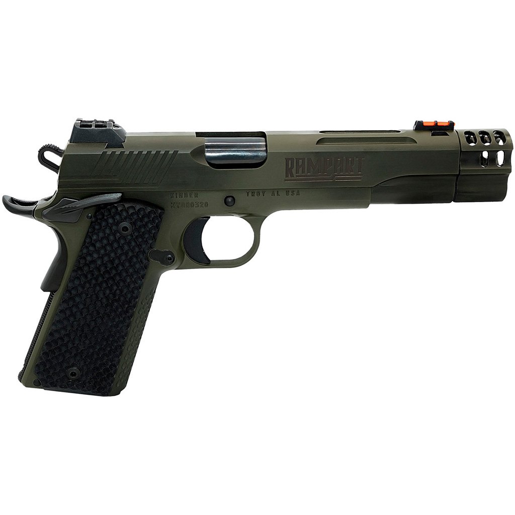 Kimber Rampart Pistol 38 Super 5 in. OD Green 9 rd. Compensated - Image 2