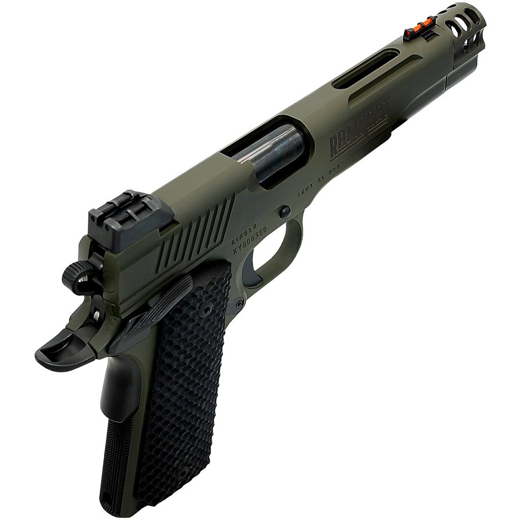 Kimber Rampart Pistol 38 Super 5 in. OD Green 9 rd. Compensated - Image 3