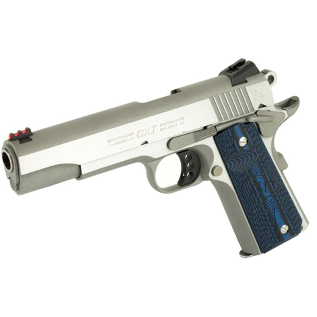 Colt 1911 Competition Pistol 45 ACP 5 in. Stainless 8 rd. - Image 2