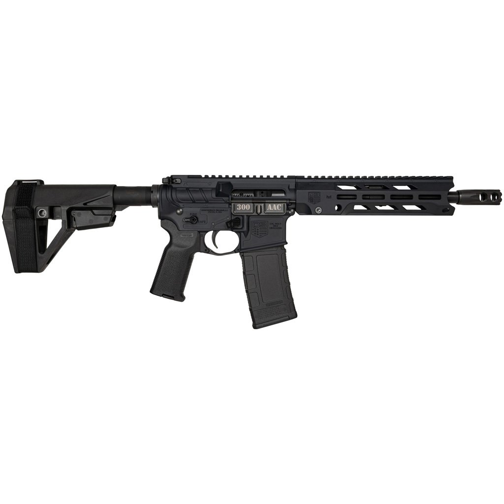 Diamondback Obsidian DB15 Pistol 300 Blackout 10 in Black M-lok SBA5 Brace 30 rd