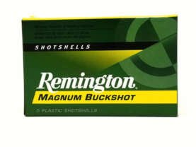 Remington 12 Gauge Ammunition Express Magnum 12HB4 3          4 Buck 41Pellets 1225fps 5 Rounds