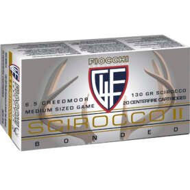 Fiocchi Hyperformance Hunt Rifle Ammo 6.5 Creedmoor 130 gr. Swift Scirocco II 20 rd.
