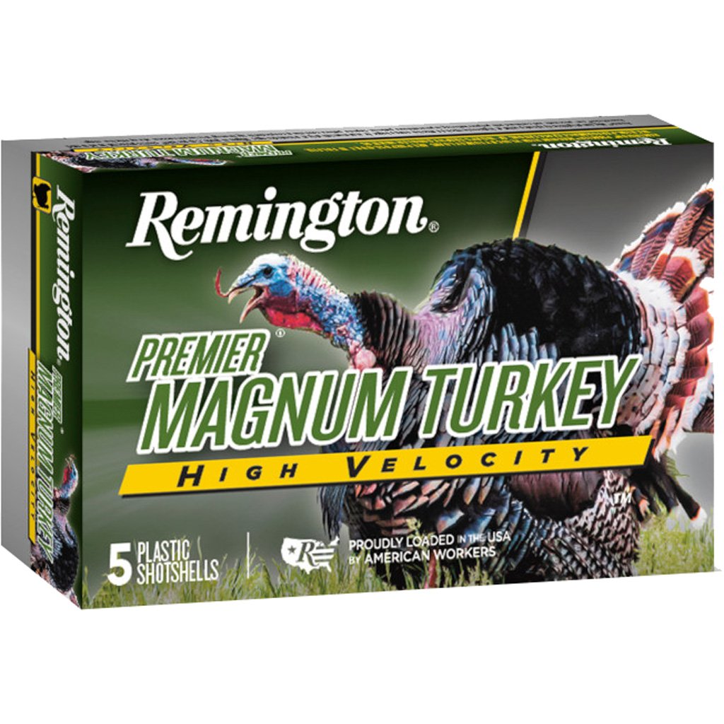 Remington Premier High Velocity Magnum Turkey Load 12 ga. 3.5 in. 2 oz. 5 Shot 5 rd.