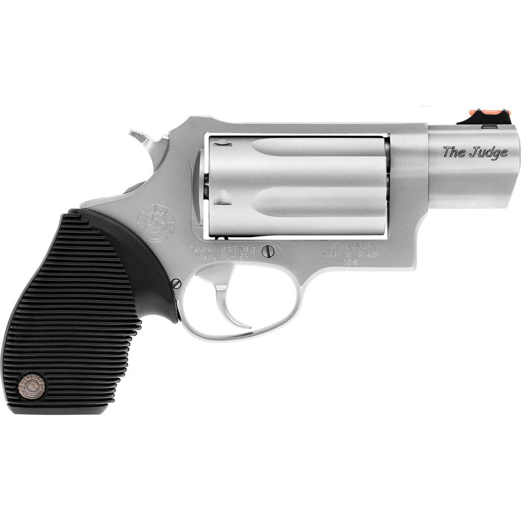 Taurus Judge Public Defender Revolver 45 Colt/410 Gauge 5 Rd Stainless/Black Grip 2.5 in
