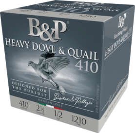 B&P 410 2.5" 1/2OZ #6 - 1210FPS 250RD CASE LOT