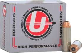UNDERWOOD 45 LC 250GR - XTP JHP 20RD 10BX/CS