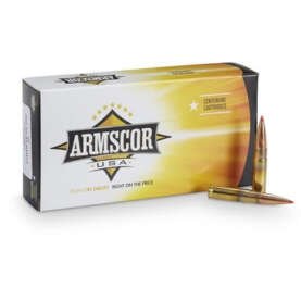 Armscor USA 300 AAC Blackout Ammunition ARM300BLKAMAX 208 Grain AMAX 20 Rounds