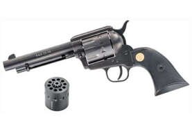 Chiappa Firearms CF340.160D SAA 1873 22-10 Dual Cylinder Revolver 5.5" 22LR/.22WMR 10 Rounds Blued