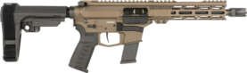 CMMG PISTOL BANSHEE MKG 45ACP - 8" EJECTOR RIP BRACE BRONZE