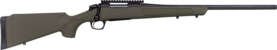 CVA CASCADE 22-250 22" #3 - W/RAIL BLACK/OD GREEN
