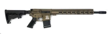 Great Lakes Firearms 450 Bushmaster GL15450BRZ AR-15 18" 1:24" Nitride Barrel Bronze Cerakote