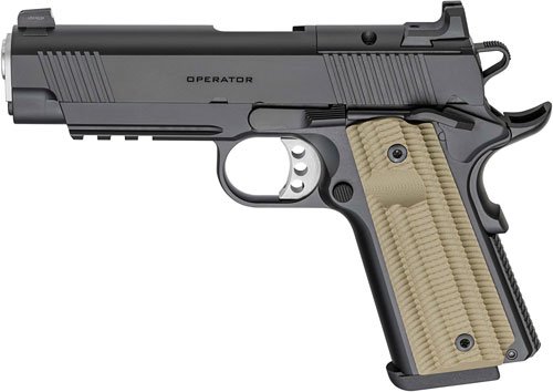 SPRINGFIELD 1911 OPERATOR AOS - 45 ACP 4.25" 8RD TRITIUM BLK - Image 2