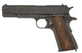 TISAS 1911A1 US ARMY 9MM - 5" BBL 7RD WOOD GRIP/BLACK