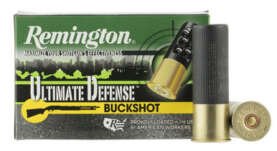 Remington 12 Gauge Ammunition R12HB00HD Ultimate Defense 3" 15 Pellets 00 Buck 5 Rounds
