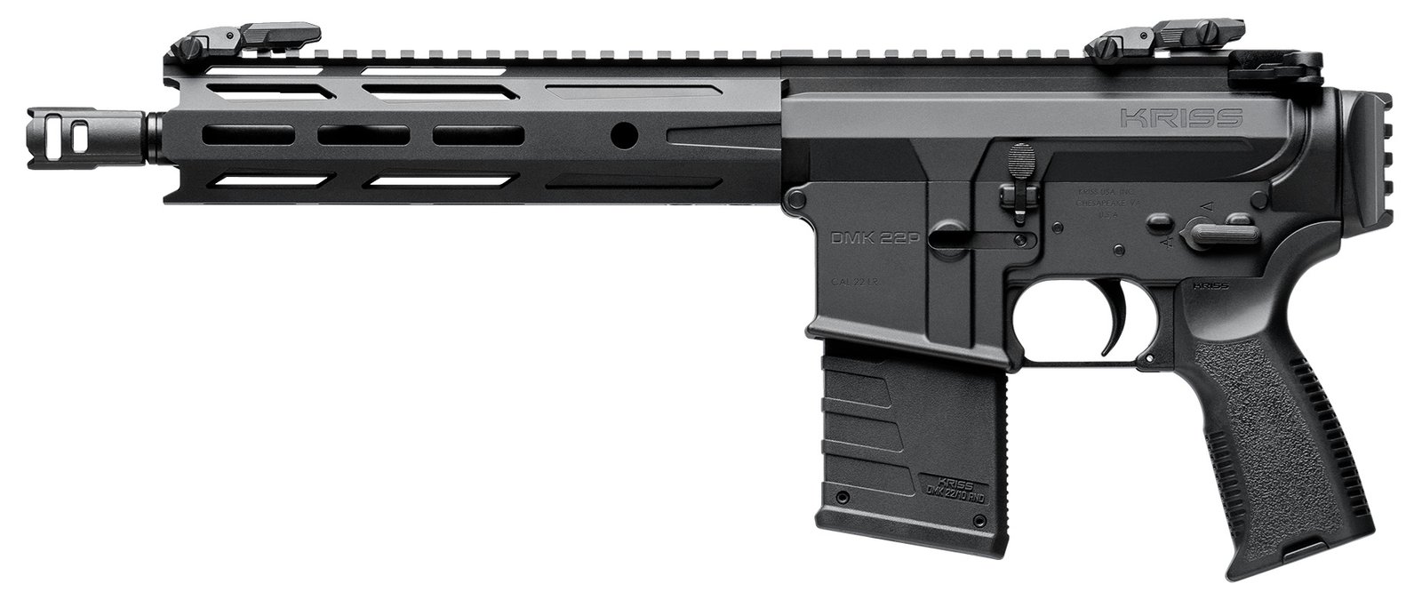 KRISS USA DMK22P 22LR 10.5" BLK 10+1 TB