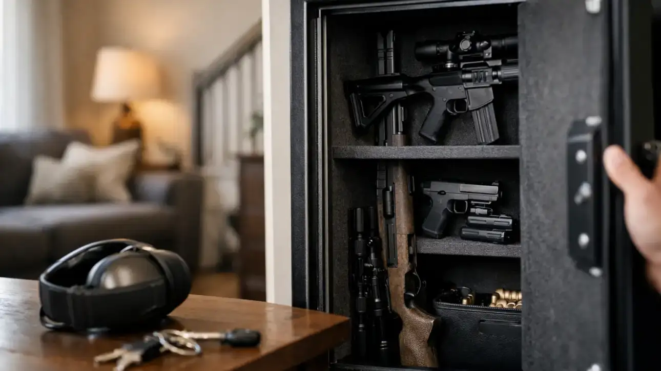How to Store Guns Safely at Home