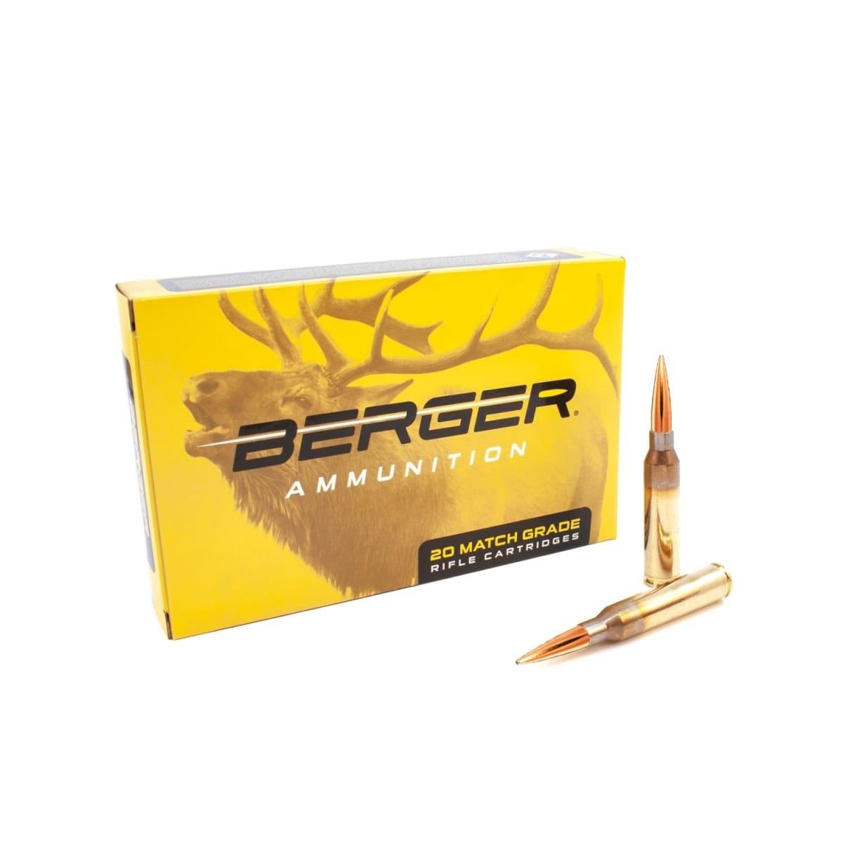 Berger Elite Hunter Rifle Ammunition 7mm PRC 175gr HPBT 2950 fps 20/ct - Berger Bullets