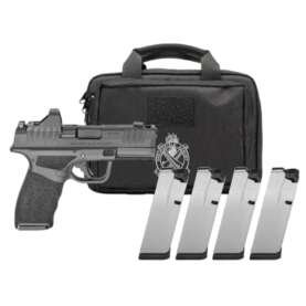 Springfield Gear Pac Hellcat Pro Comp OSP Handgun 9mm Luger 10rd Magazines(4) 3.7" Barrel Green Dot & Bag CA Compliant