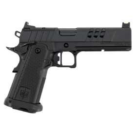 SDS MAC 9 DS-D Handgun 9mm Luger  17rd Magazines(2) 5'' Barrel  AOS Optic Plate Black