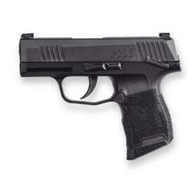 Sig Sauer P365 9mm Luger 10rd Magazine(2) 3.1" Barrel Nitron Black Manual Safety