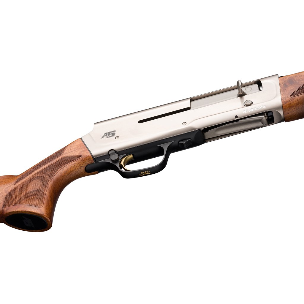 Browning A5 Upland Shotgun 20 ga. 28 in. Nickle / Walnut 3 in. - Image 3