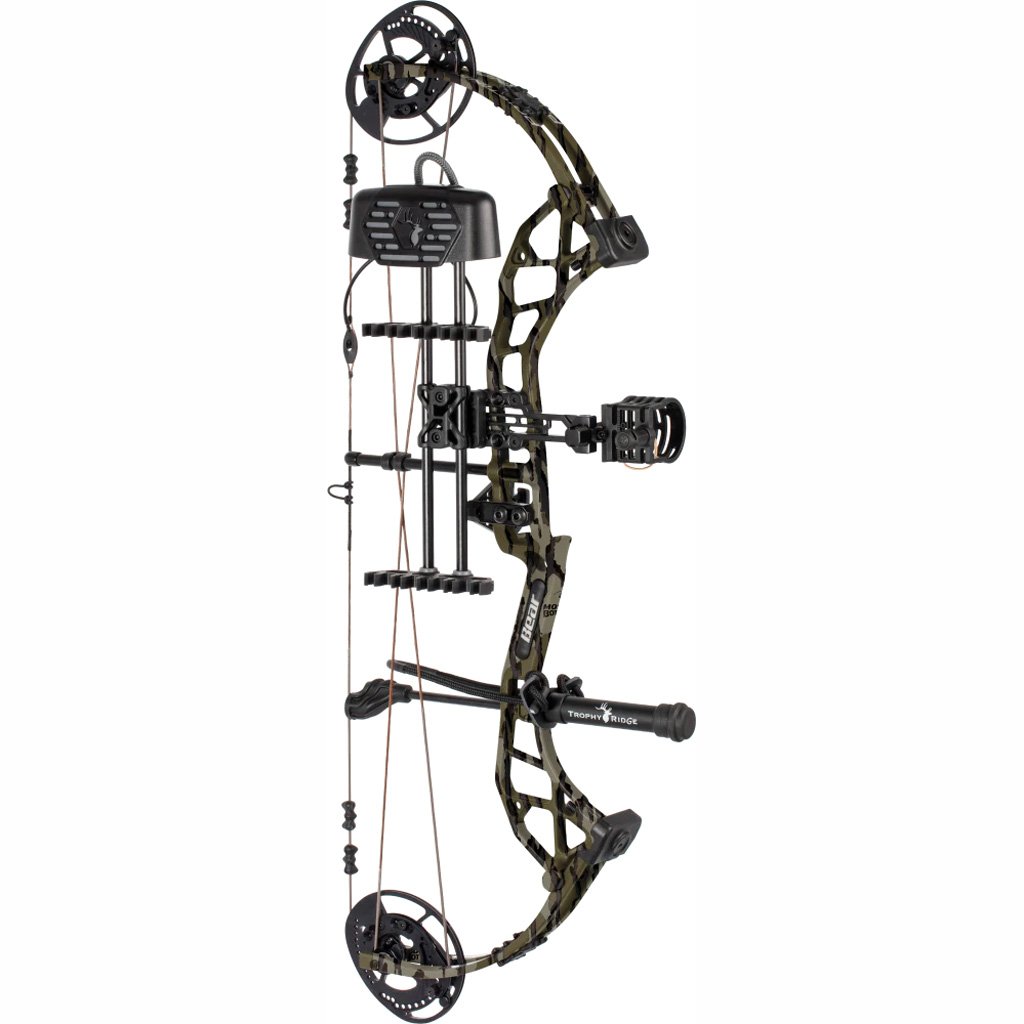 Bear Pristine RTH Bow Package Mossy Oak Bottomland 50 lbs. LH - Image 3