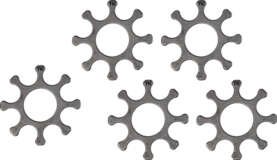 S&W 38 SUPER MOON CLIPS 8RD - 5 PACK