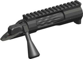 FAXON FX7 ACTION 308 BOLT FACE - MATTE DLC FINISH
