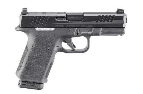 RUGER RXM 9MM LUGER 4" ADJ - 15-SHOT BLACK GRIP