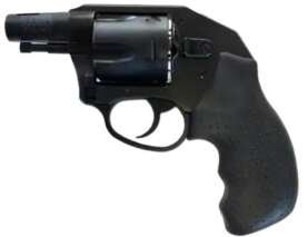 CHARTER ARMS BOOMER 2" 9MM - 5-SHOT RUBBER GRIPS BLACK