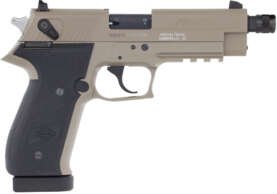 GERMAN SPORT FIREFLY 22LR - 4.9" FS 13RD THREADED TAN