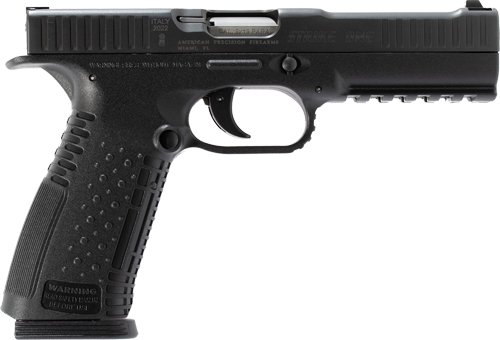 APF STRIKE ONE 9MM 5" BBL - 3-DOT SIGHT 2 17RD MAGS BLACK