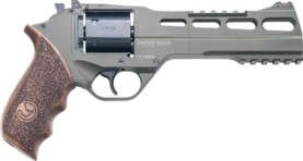 CHIAPPA RHINO 60SA 357MAG - 6" ADJ. SIGHT ODG/WALNUT