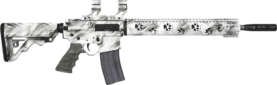 RRA LAR15 PREDATOR2 223 WYLDE - W/SCOPE MOUNT 16" BBL GHOST