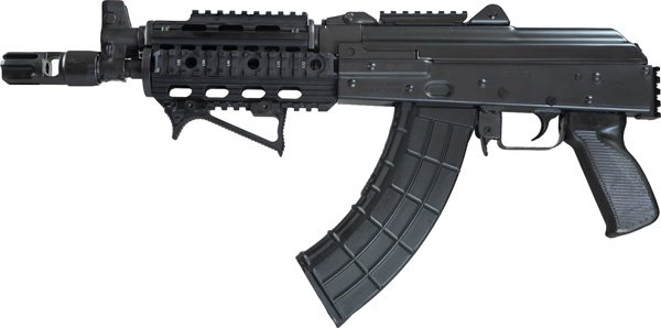 ZASTAVA ZPAP92 PISTOL 7.62X39 - W/NIGHT BREAK QUAD RAIL BLACK - Image 2