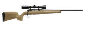 SAVAGE ARMS AXIS 2 CPT 6.5CR BL/FDE PKG  #